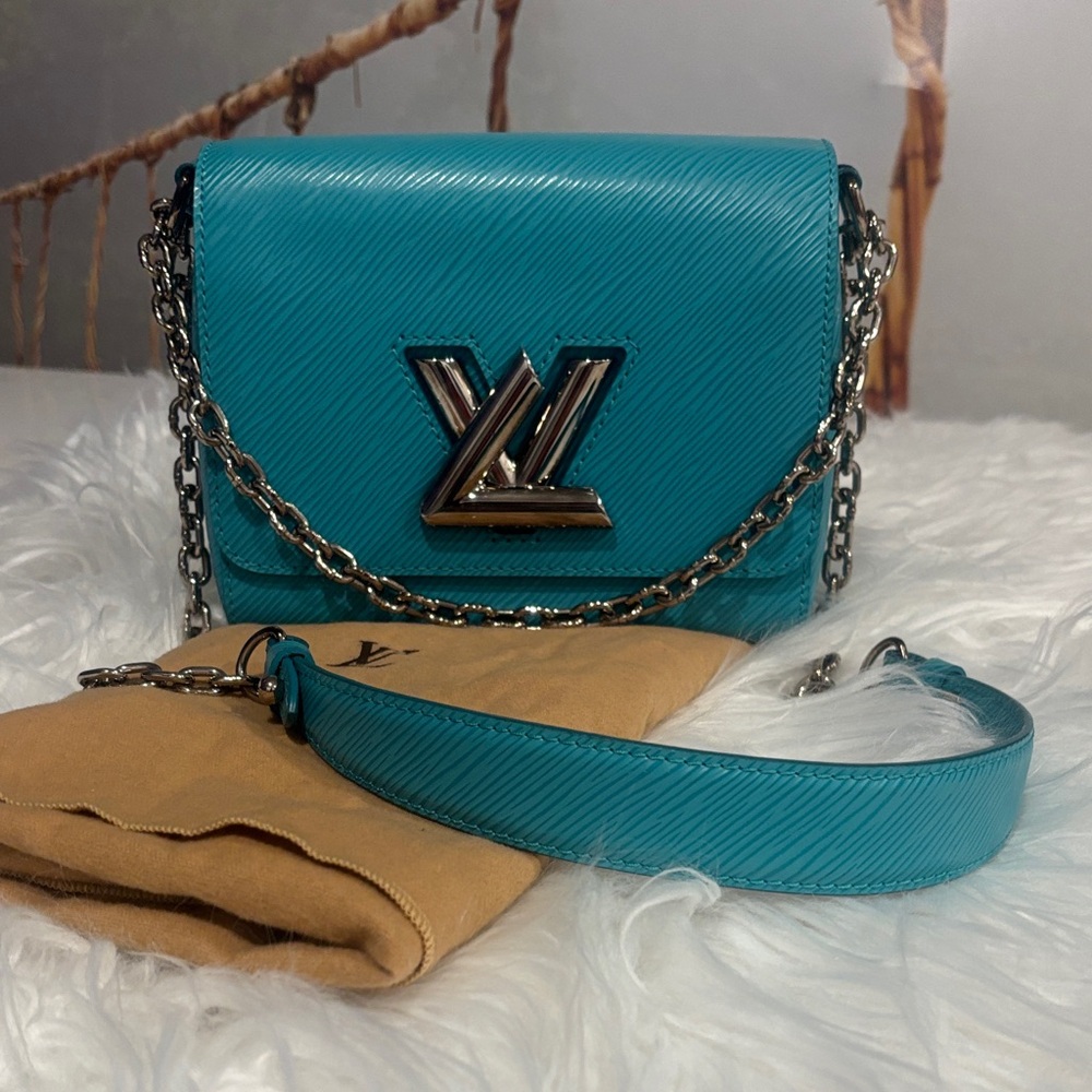 Louis Vuitton Turquoise Twist PM